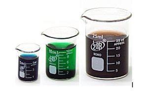 Micro Borosilicate Glass Graduated Beakers (5ml, 10ml and 25ml) | Pricepulse