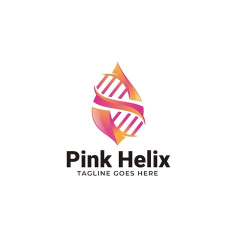 Premium Vector | Pink word logo