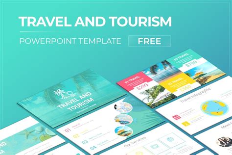 Travel and Tourism Free PowerPoint Presentation Template Business Plan ...