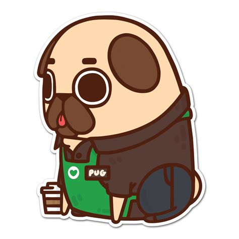 Barista Puglie Sticker Cute Disney Drawings, Cute Animal Drawings ...