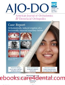 American Journal of Orthodontics and Dentofacial Orthopedics 1999-2013 Full Issues