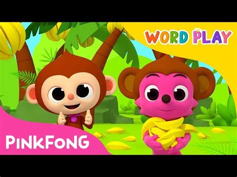 Monkey Banana | Word Play | Pinkfong Songs for Children - Videos For Kids