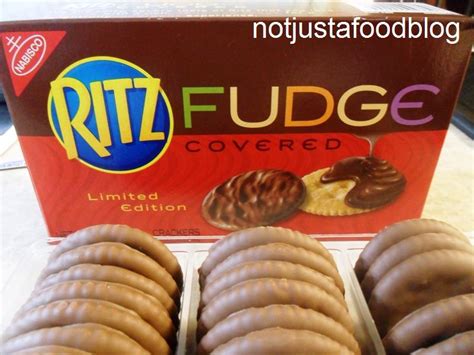 Product Review: Ritz Fudge Covered Crackers | Not Just A Food Blog