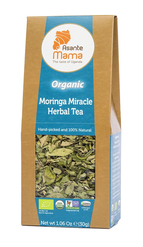 Organic – Moringa Miracle Herb Tea – Asante Mama