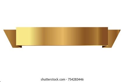 Golden Ribbon Vector Stock Vector (Royalty Free) 754283446 | Shutterstock