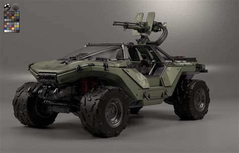 ArtStation - Halo Infinite - Warthog M12B Variant, Alexander Emmi | Halo warthog, Futuristic ...