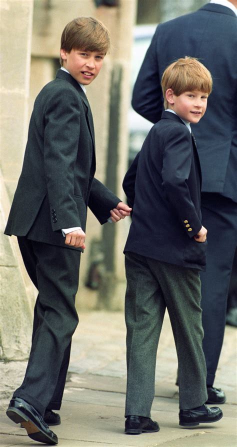 Prince William and Harry - Kate Middleton & Prince William as children ...