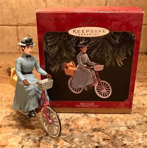 Hallmark Keepsake Ornament Miss Gulch Wizard of Oz 1997 Ornament for ...