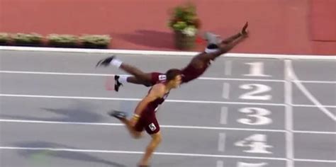 Runner jumps to the finish line : r/MemeTemplatesOfficial