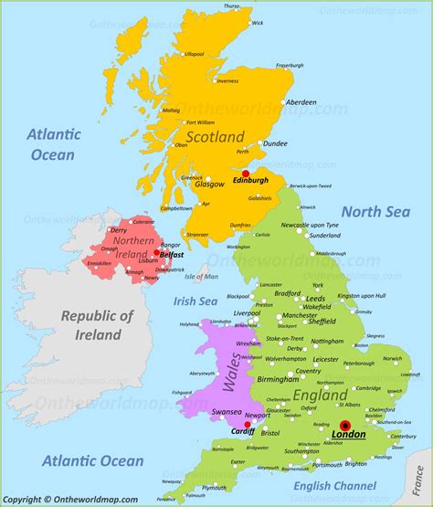 UK Map | Discover United Kingdom with Detailed Maps | Great Britain Maps