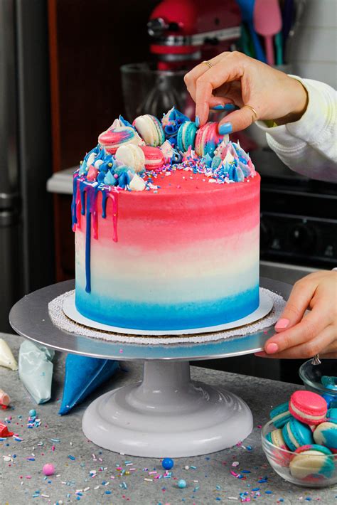 Gender Reveal Cake: Easy Recipe and Step-by-Step Tutorial