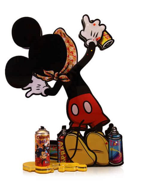 Mickey Mouse 3D – Graffiti Spray - F&G - Eden Gallery