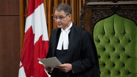 Canada Speaker Anthony Rota resigns from his position - Buzzer