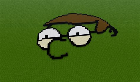 HUGE Peter Griffin Pixel Art Minecraft Project