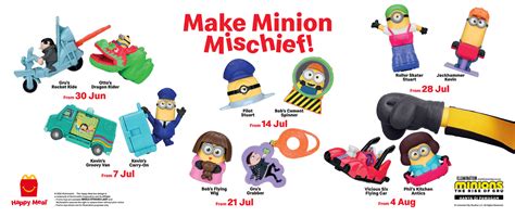 McDonald's Malaysia | Happy Meal presents the mischievous Minions!