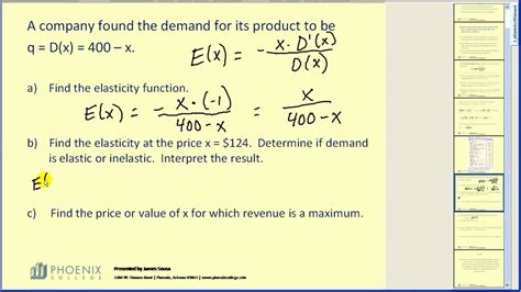 Applications Of Differential Calculus Presentation