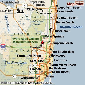 Where is Tamarac, Florida? see area map & more