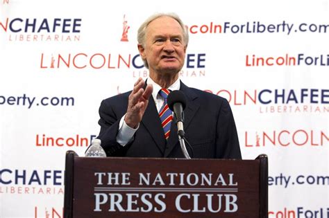 Lincoln Chafee ends Libertarian run for president | The Arkansas ...