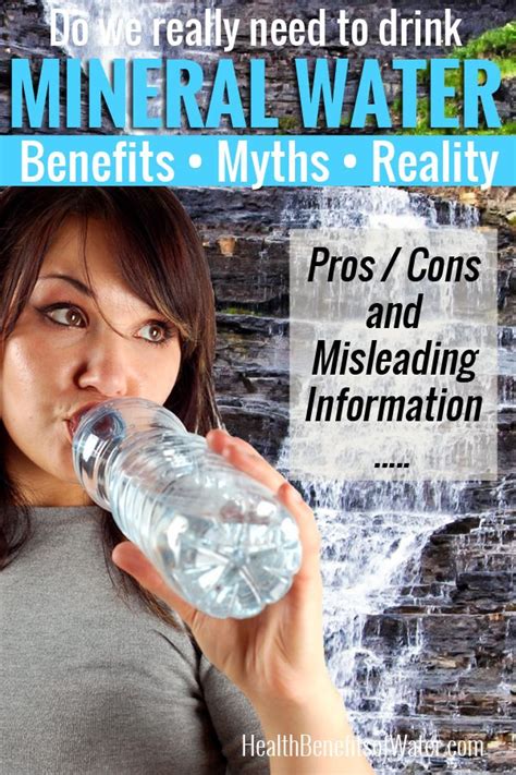 Drinking Mineral Water Benefits – Myths and Reality | Water benefits ...