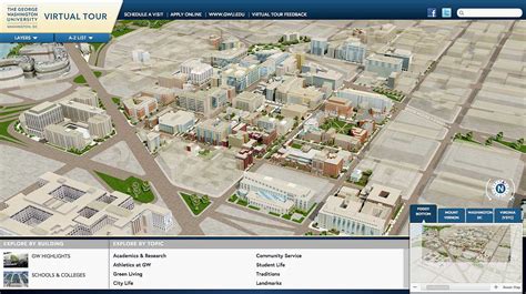 George Washington University Virtual Tour and Visitor Guide | NimblePitch