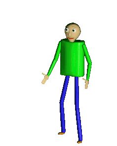 Baldi Default Sticker - Baldi Default Dance - GIF を見つけて共有する