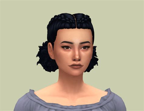 My sim Nita aged into a teenager and honestly she's pretty cute ♥‿♥ : r ...