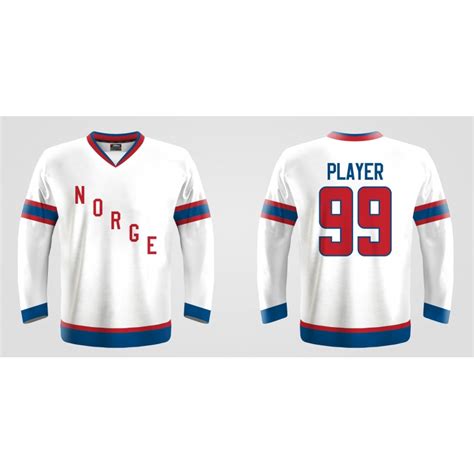 Team Norway Hockey Jersey Light