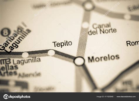 Tepito Station Mexico City Metro Map Stock Photo by ©aliceinwonderland2020 411925948