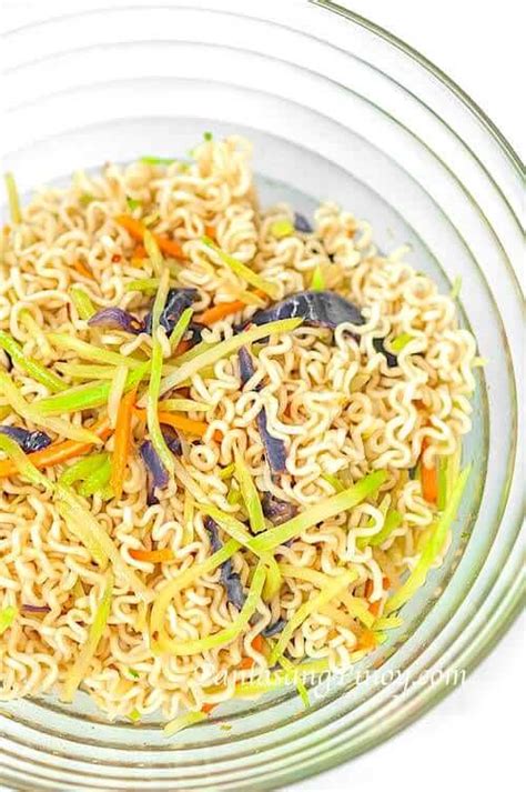 Instant Pancit Canton with Vegetables - Panlasang Pinoy