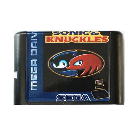 Sonic & Knuckles 16 bit MD Game Card For Sega Mega Drive For SEGA Genesis-in Memory Cards from ...