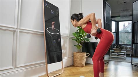 FITURE Core interactive smart fitness mirror provides access to world ...