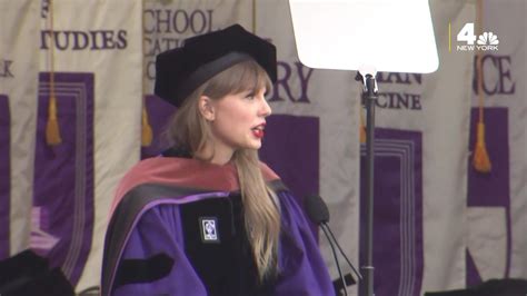 Taylor Swift’s NYU Commencement Speech – NBC New York