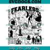 Fearless Taylor Swift Song Fearless Track List SVG PNG #1