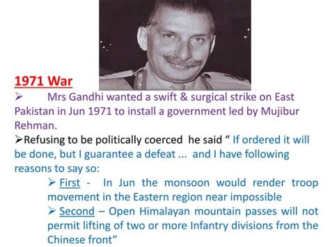 Leadership: Military Legend Fd Marshal Sam Manekshaw