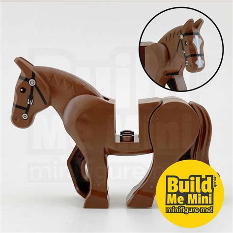 LEGO Minifigure Scale Horse / Pony | Build Me Mini