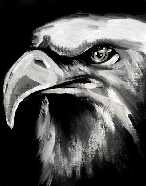 Angry Eagle Painting by Zeina Zack