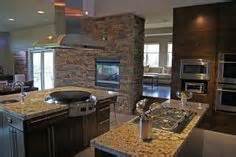 Open Kitchen with Evo Affinity 30Ge built into island Kitchen Grill ...