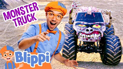 Blippi Visits Monster Trucks Arena! | Learning Adventure | Educational Videos For Kids - YouTube