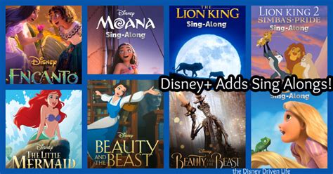 Disney+ Adds Sing-Along Versions Of Seven Disney Classics | the Disney ...