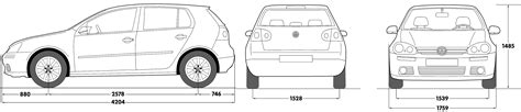 Golf Mk5 Dimensions - How Car Specs