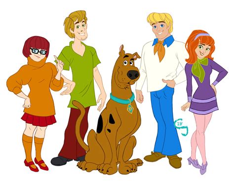 Scooby-Doo Gang by djeffers123 on DeviantArt