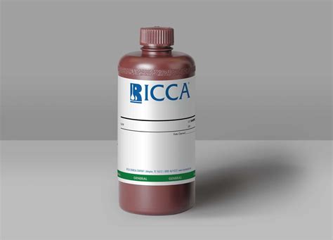 2.00% (w/v) Silver Nitrate Solution, 500 mL, Ricca R6826200-500B