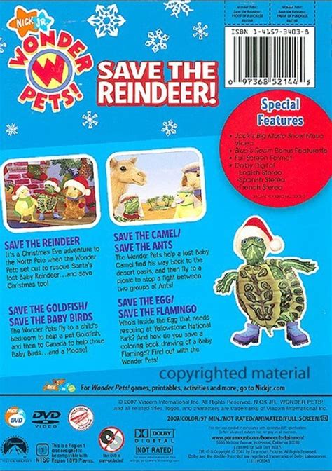 Wonder Pets: Save The Reindeer (DVD) | DVD Empire