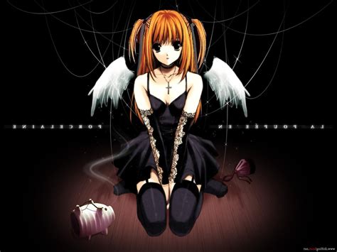 Fondos de pantalla : ilustración, Anime, Aviso de muerte, Amane Misa ...