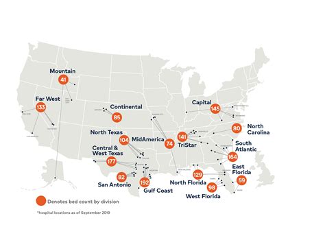 HCA Healthcare maps :: Behance