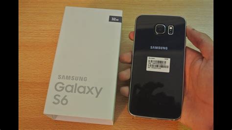 Samsung Galaxy S6 (BLACK) - Unboxing, First Look & Setup HD - YouTube