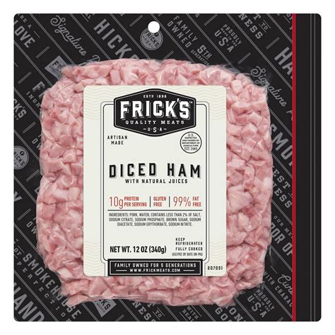 Frick's Fully Cooked Diced Ham - Shop Pork at H-E-B