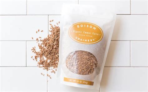 Edison Grainery Organic Emmer Farro | Farro, Organic, Edison