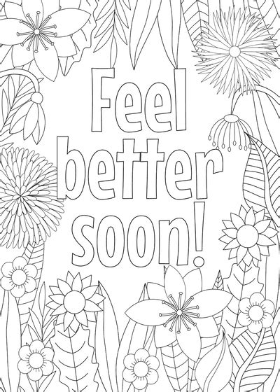 Free Printable Get Well Soon Cards