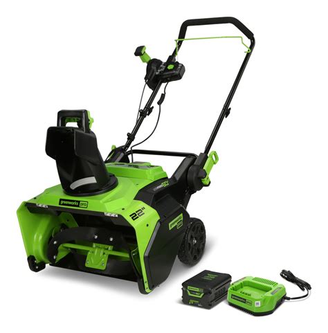 Greenworks 60V 5Ah Single Stage Cordless Snowblower, 22-in GREENWORKS Snow Removal | Price Dropper